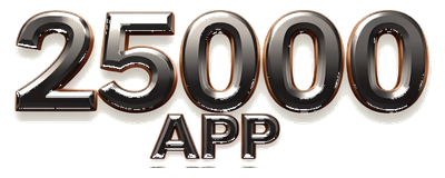 25000 app logo